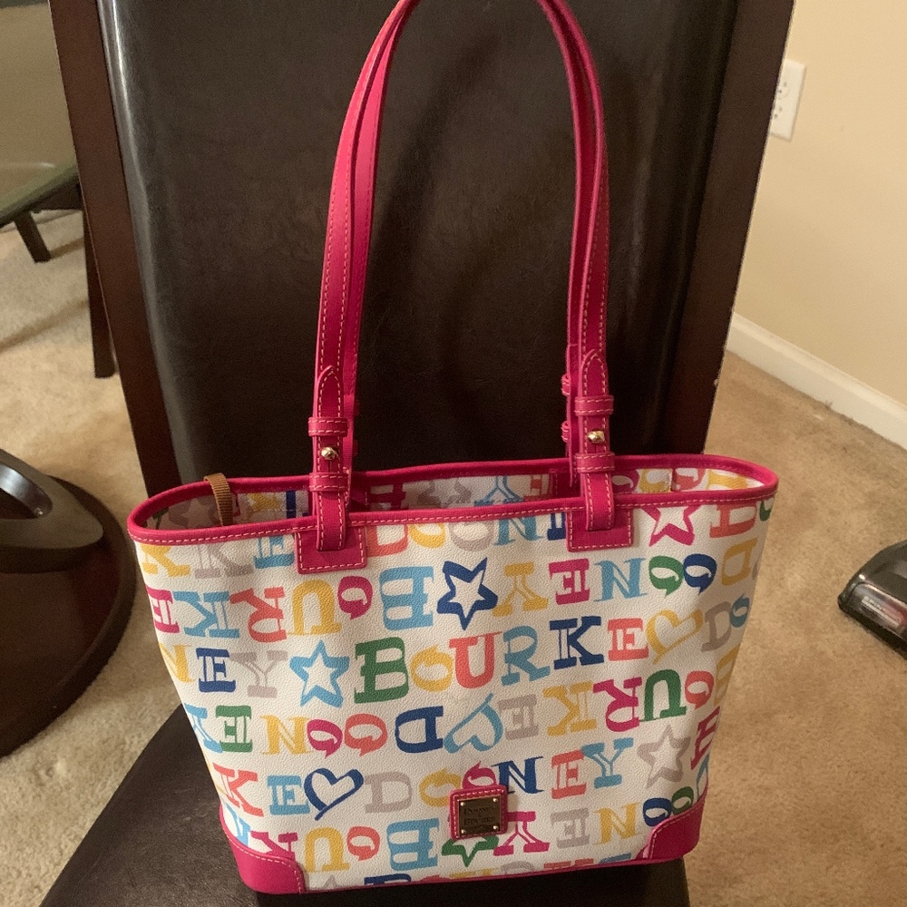 Dooney & Bourke Doodle Coated Cotton Small Leisure